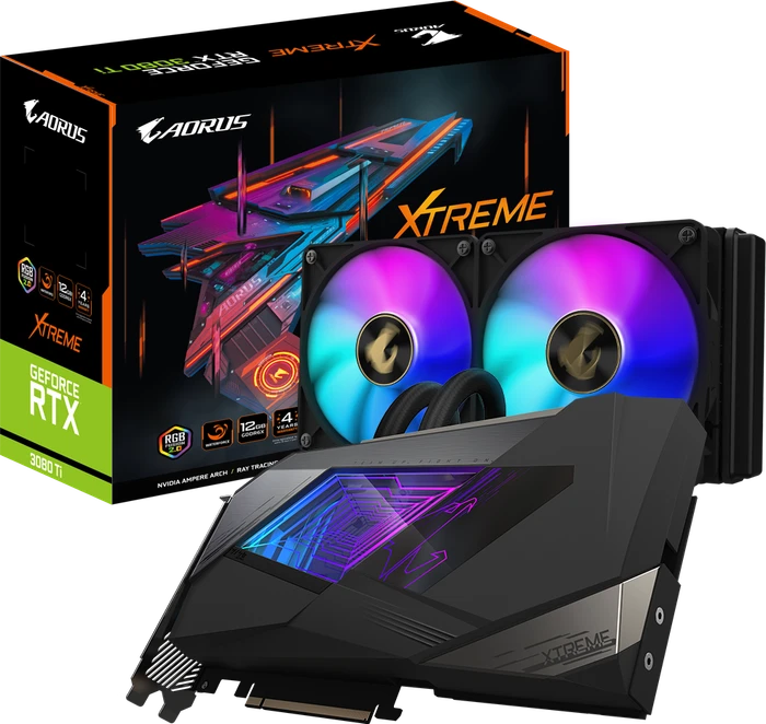 GIGABYTE AORUS GeForce RTX 3080 Ti Xtreme Waterforce 12G, 12GB GDDR6X, 3x HDMI, 3x DP