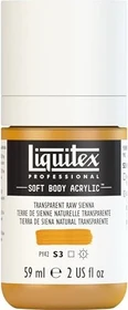 Liquitex Professional Soft Body Acrylic transparent raw sienna, 59ml