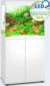 Juwel Lido 200 LED Aquarium-Set mit Unterschrank, weiß/weiß, 200l