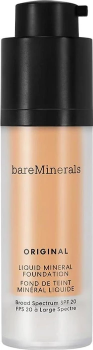 bareMinerals Original Liquid Mineral Foundation 20 golden tan LSF20, 30ml