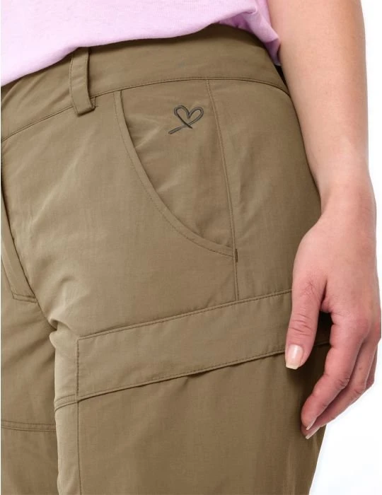 Vaude Neyland Cargo Zip-Off Hose lang oat (Damen)