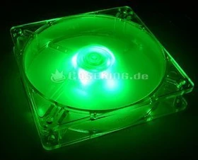 SilenX iXtrema Pro Green LED, 120mm