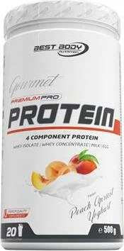Best Body Nutrition Gourmet Premium Pro Protein Peach Apricot Yoghurt 500g