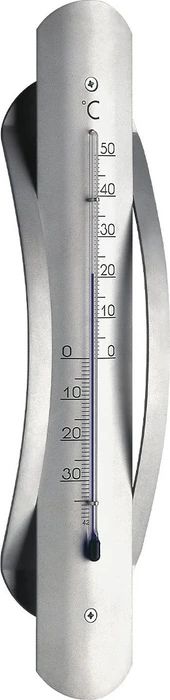 TFA Dostmann Thermometer silber, analog