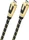 Oehlbach State of the Art Carb Connect Ultra High End 8K Ultra High Speed HDMI 2.1 Kabel schwarz/gold, 12m (D1C11448)