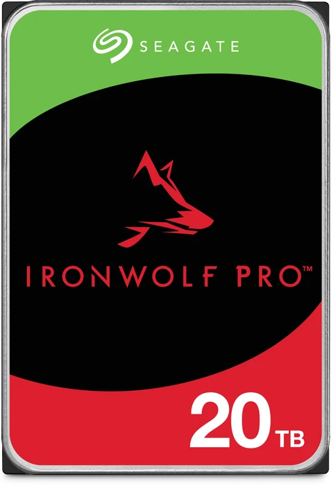 Seagate IronWolf Pro NAS HDD +Rescue 20TB, 24/7, 512e / 3.5" / SATA 6Gb/s