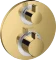 Hansgrohe Ecostat S Thermostat Unterputz für 2 Verbraucher polished gold optic Vorschaubild