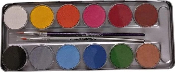 Eulenspiegel Karneval der Tiere Schmink-Palette (212226)