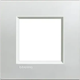 Bticino Livinglight Abdeckrahmen 1-fach, silber
