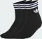 adidas 3-Streifen Ankle Socken schwarz, 3 Paare Vorschaubild