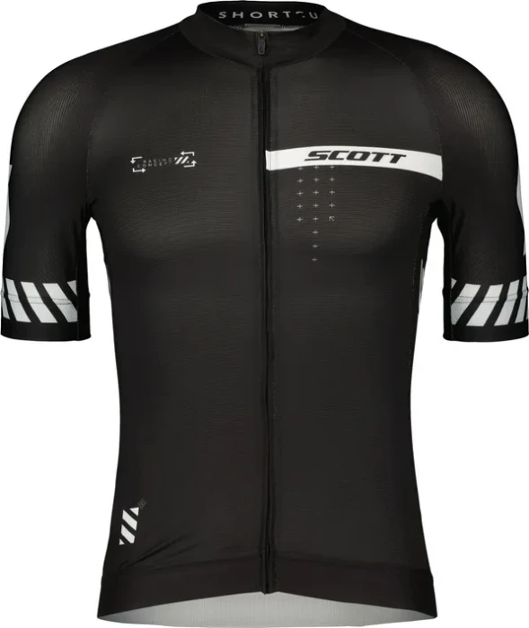 Scott RC Pro Trikot kurzarm schwarz/weiß (Herren)