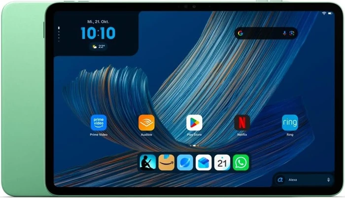 Amazon Alexa Tablet 11, Matchagrün, 64GB, ohne Werbung [2026]