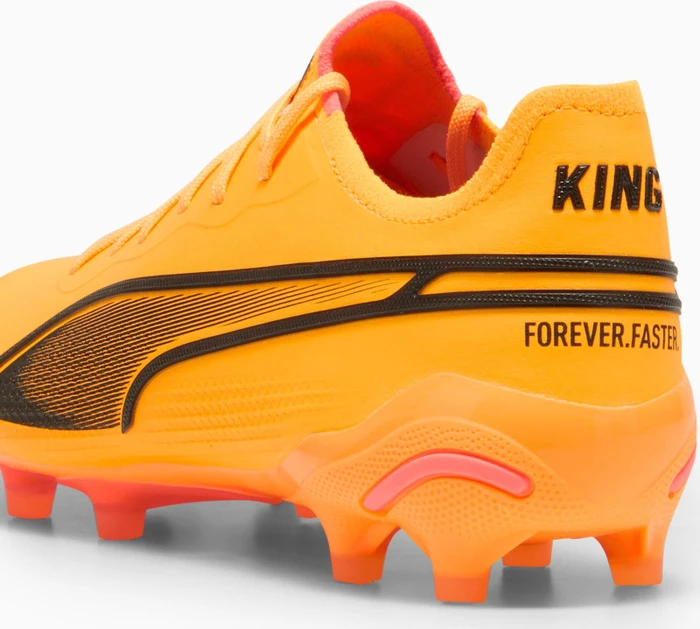 Puma King Ultimate FG/AG sun stream/puma black/sunset glow