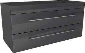 Lanzet K5 Waschtischunterschrank 117.9x50.3x57.5cm, grafit