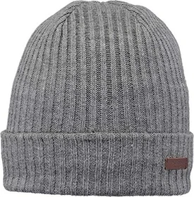 Barts Wilbert Turnup Mütze heather grey (Herren)