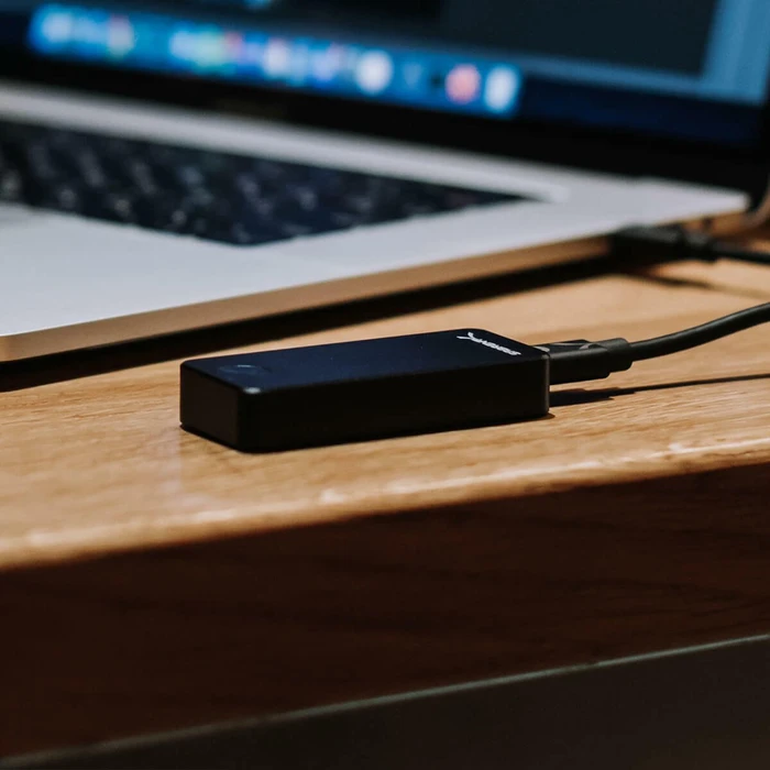 Sabrent Rocket Nano External Aluminium SSD, schwarz, 1TB, USB-C 3.1