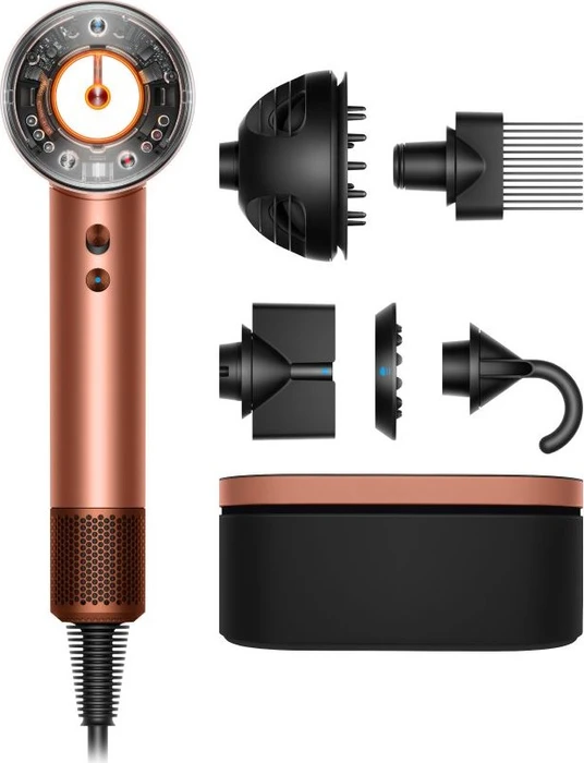 Dyson Supersonic HD16 Nural Curly + Coily amber silk