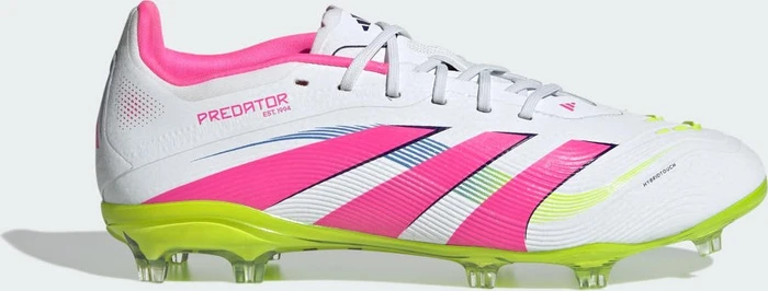 adidas Predator Elite FG cloud white/lucid pink/lucid lemon (Junior)