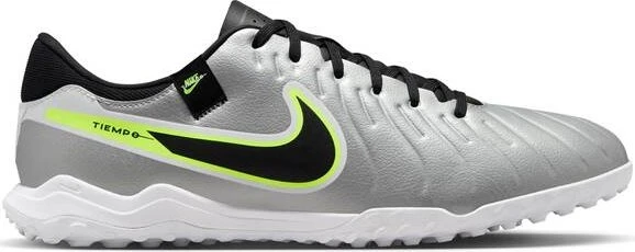Nike Tiempo Legend 10 Academy Low-Top metallic silver/black/volt (Herren)