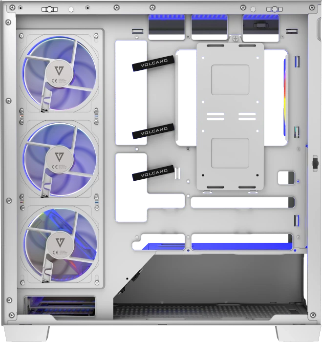 Modecom Volcano Stellar ARGB 5F White, Glasfenster