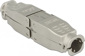 DeLOCK Verbinder für Netzwerkkabel, Cat6a STP Modularstecker