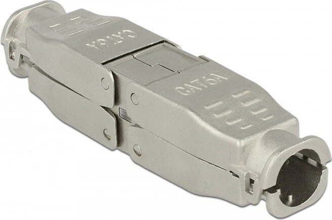DeLOCK Verbinder für Netzwerkkabel, Cat6a STP Modularstecker