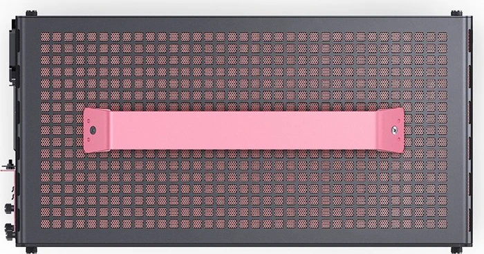 Jonsbo Z20 Pink Black, schwarz/rosa, Glasfenster