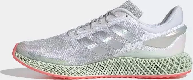 adidas 4D Run 1.0 cloud white/silver metallic/signal pink