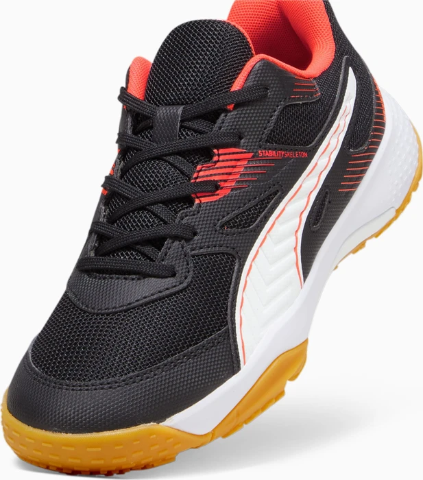 Puma Solarflash II puma black/fire orchid/puma white/gum (Junior)