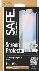 PanzerGlass Safe Screen Protector Ultra-Wide Fit with Aligner für Samsung Galaxy S24 FE