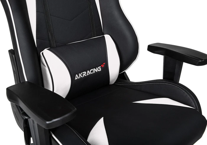 AKRacing Octane Gamingstuhl, schwarz/weiß