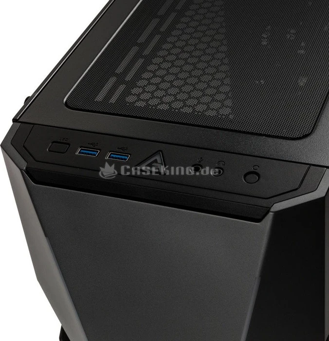 Antec Prime Dark Avenger DA601, Glasfenster