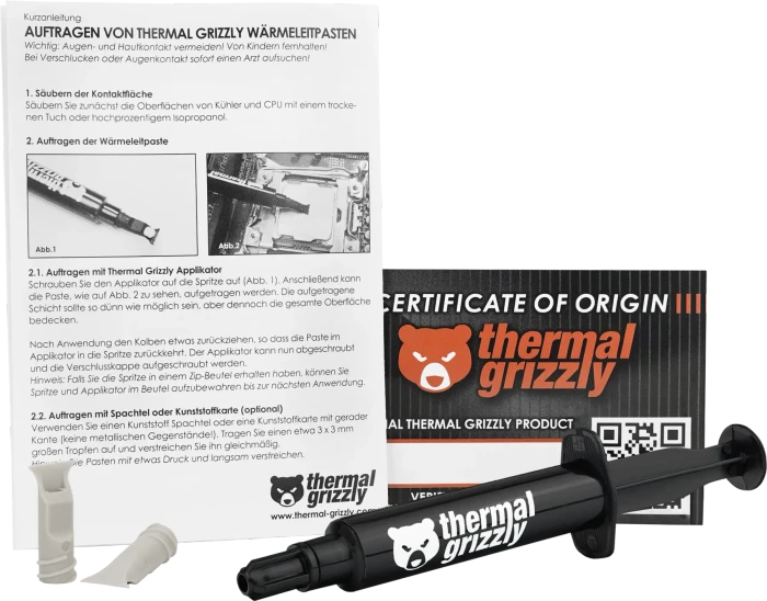 Thermal Grizzly Kryonaut Extreme Wärmeleitpaste, 6g