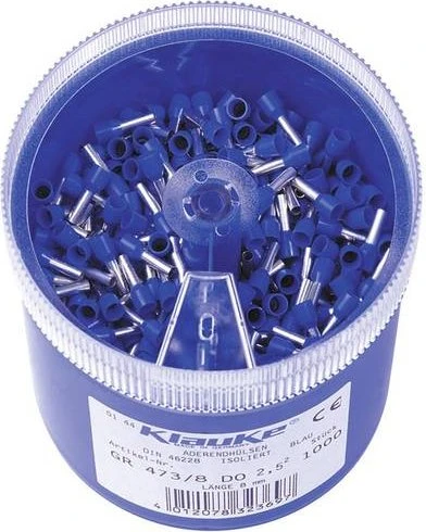 Klauke GR 4738 DO Streudose mit isolierten Aderendhülsen 2,5 mm²