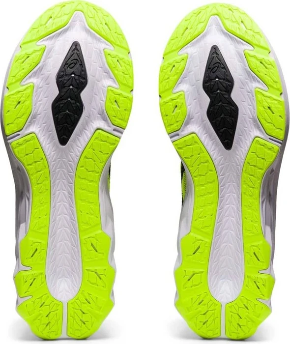 Asics Novablast 2 hazard green/carrier grey (Herren)