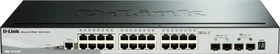 D-Link DGS-1510 Rackmount Gigabit Smart Switch, 24x RJ-45, 2x SFP, 2x SFP+