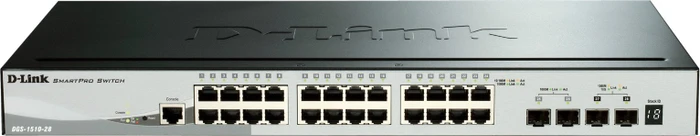 D-Link DGS-1510 Rackmount Gigabit Smart Switch, 24x RJ-45, 2x SFP, 2x SFP+