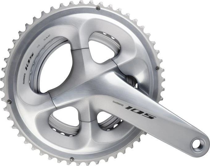 Shimano 105 FC-R7000 52/36 Zähne Kurbelgarnitur 172.5mm spark silver