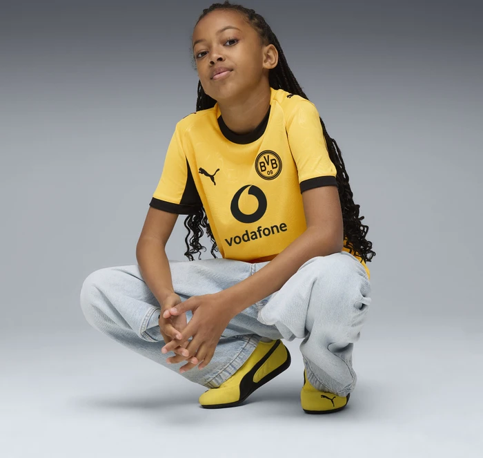 Puma BVB Borussia Dortmund Cup 2025/2026 Trikot kurzarm (Junior)