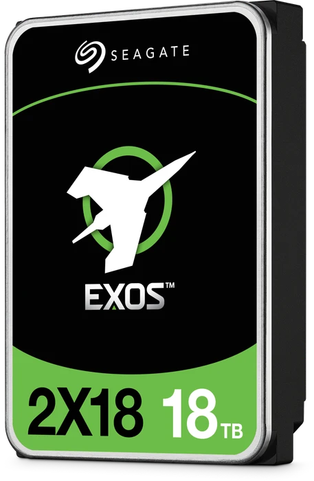 Seagate Exos X 2X18 18TB, SED, 24/7, 512e/4Kn / 3.5" / SAS 12Gb/s