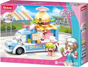 Sluban Girl's Dream Hamburger Car