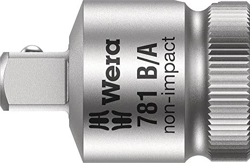 Wera 781 B/A Steckschlüssel-Adapter, 3/8" auf 1/4"