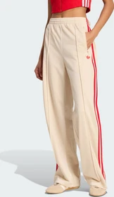adidas Firebird Trainingshose lang crystal linen/better scarlet (Damen)