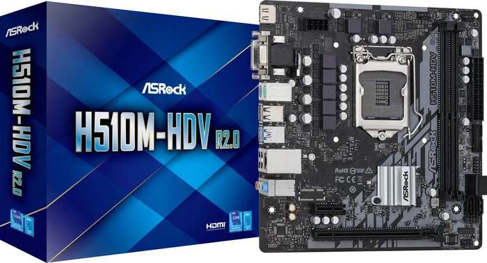 ASRock H510M-HDV R2.0 (Intel 1200)
