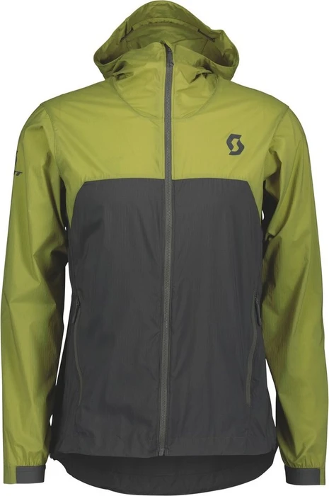 Scott Explorair Light Dryo WB Funktionsjacke dark grey/mud green (Herren)