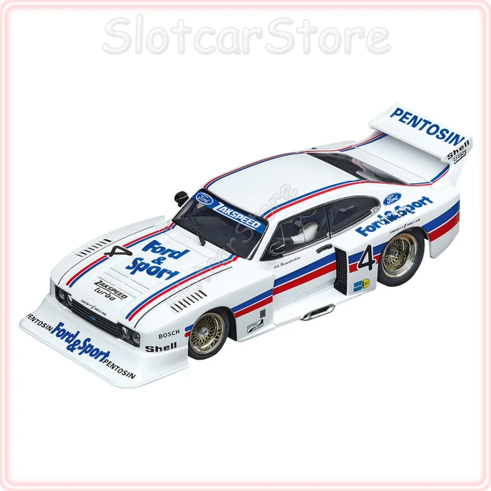 Carrera Evolution Ford Capri Zakspeed Turbo Lili Reisenbichler, No.4