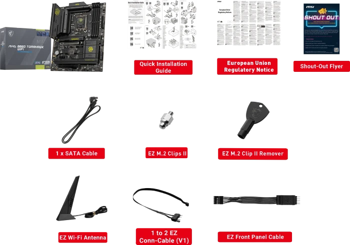 MSI MAG B860 Tomahawk WIFI (Intel 1851)