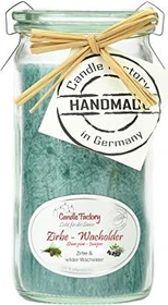 Candle Factory Mini Jumbo Duftkerze zirbe & wacholder, 1 Stück