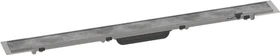 Hansgrohe RainDrain Rock Abdeckung für Duschrinne, edelstahl