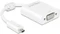 DeLOCK HDMI Mikro-D/VGA Adapter mit Audio weiß Vorschaubild